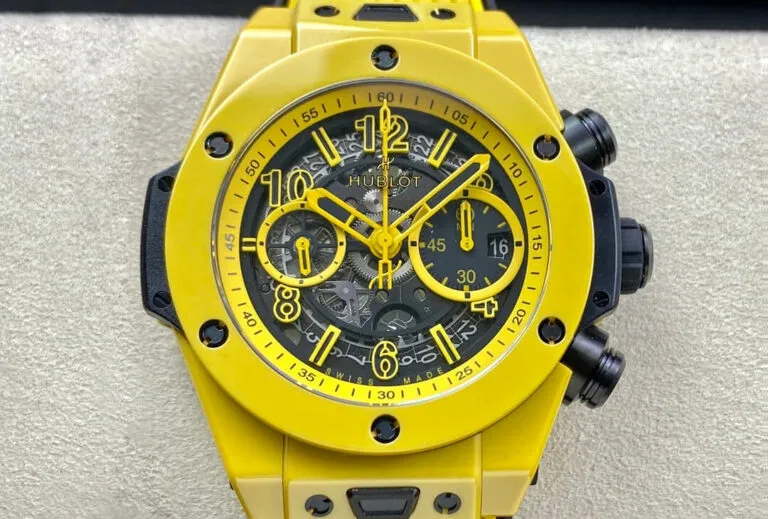 Hublot BIG BANG Unico 441.CY.471Y.RX ZF Factory 1:1 Best Edition Replica Watch Yellow Ceramic Case